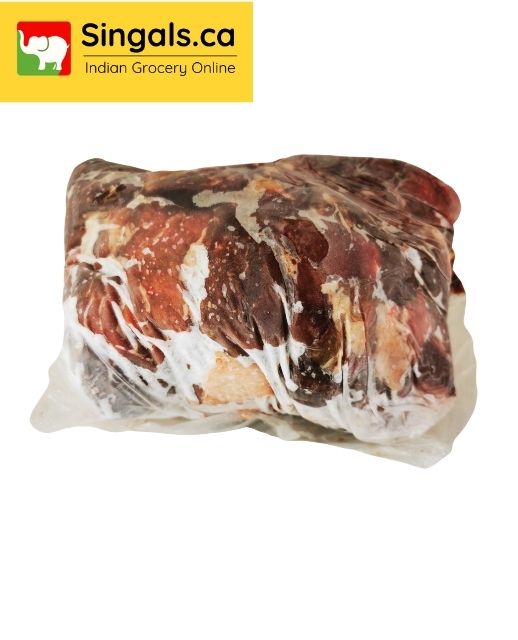 Halal Beef with Bones ( 6.99 / lb ) - 4LB packing