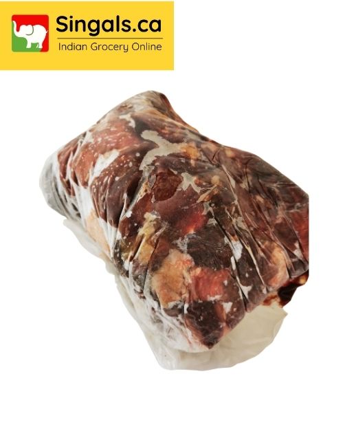 Halal Beef with Bones ( 6.99 / lb ) - 4LB packing