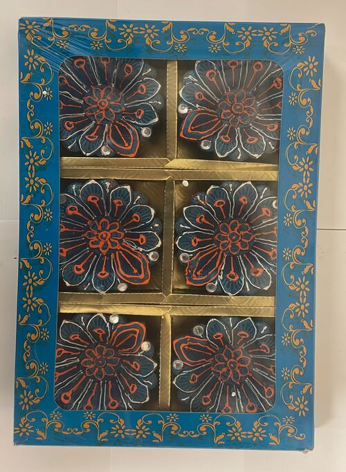 Fancy Diya With Wax - Singal's - Indian Grocery Store