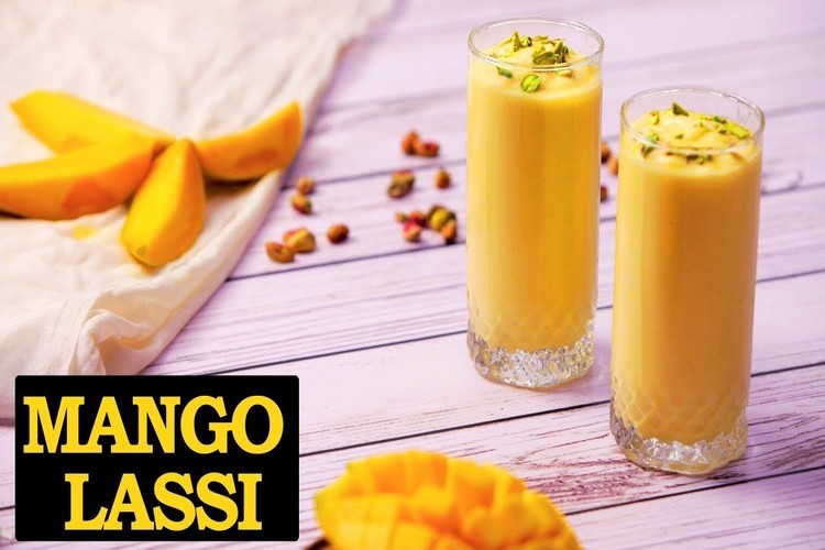 Mango Lassi- Smooth, Slurpy and Delicious