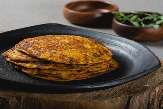 Besan ka Chilla : Crêpes végétaliennes et sans gluten |  Besan ka Chilla : Vegan and Gluten Free Crepes