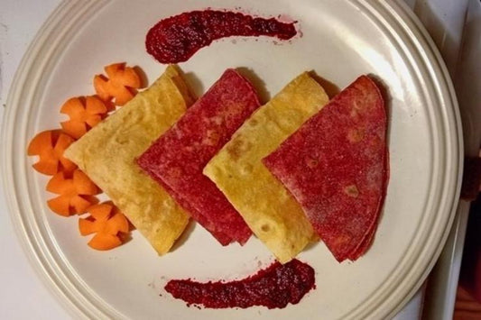 Nutritious & Colorful Rotis! Why not?