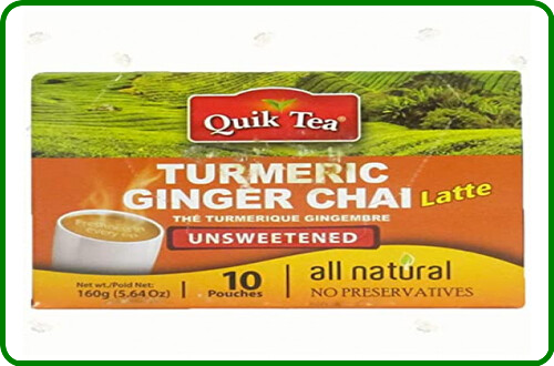 Quik Tea Turmeric Ginger Chai- For a blissful tea experience
