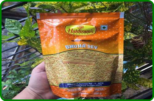 Haldiram Bhujia Sev- Super spicy yummy snack 