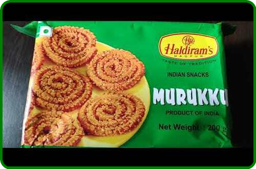 Haldiram’s Murukku- Delectable crispy twisties
