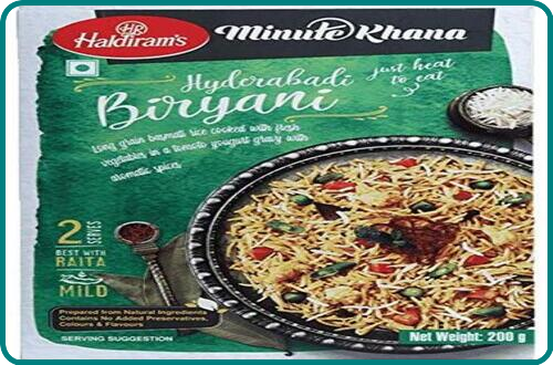 Haldiram’s Hyderabadi Biryani- Ready-to-eat spicy delight