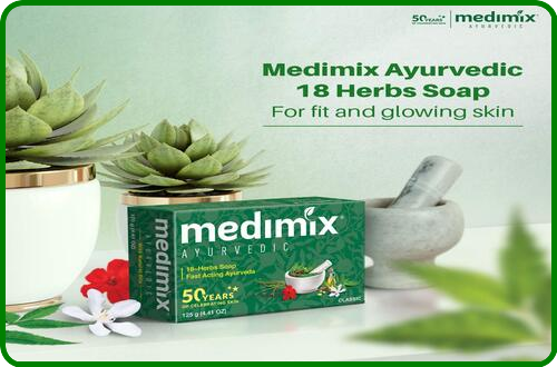 Medimix Ayurvedic soap- A unique blend of Ayurvedic herbs