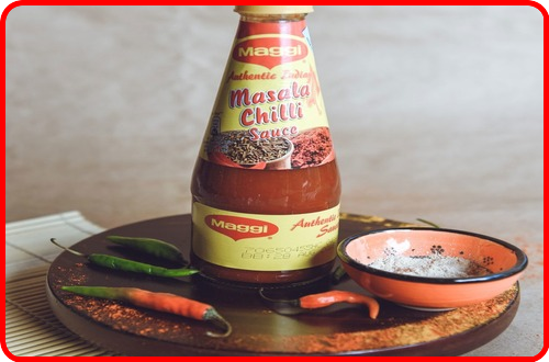 Maggi Masala Chili Sauce- Indian Sriracha Sauce 