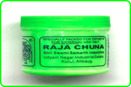 Raja Chuna- An edible component in Paan