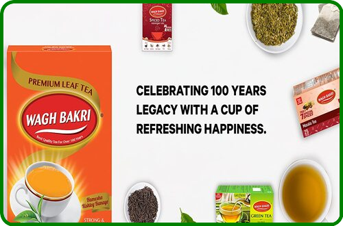 Wagh Bakri- Aromatic blend of tea leaves 