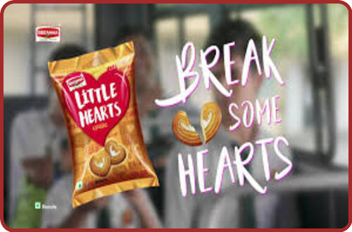 Britannia’s Little Heart Biscuits- A unique heart shaped cookie
