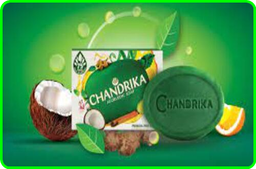 Chandrika Ayurvedic Soap- An Ayurvedic soap with essential oils