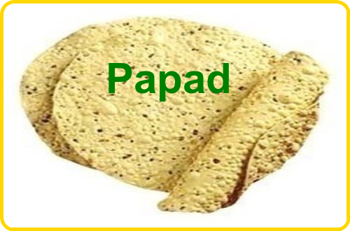 Papad- A delectable and crispy side dish