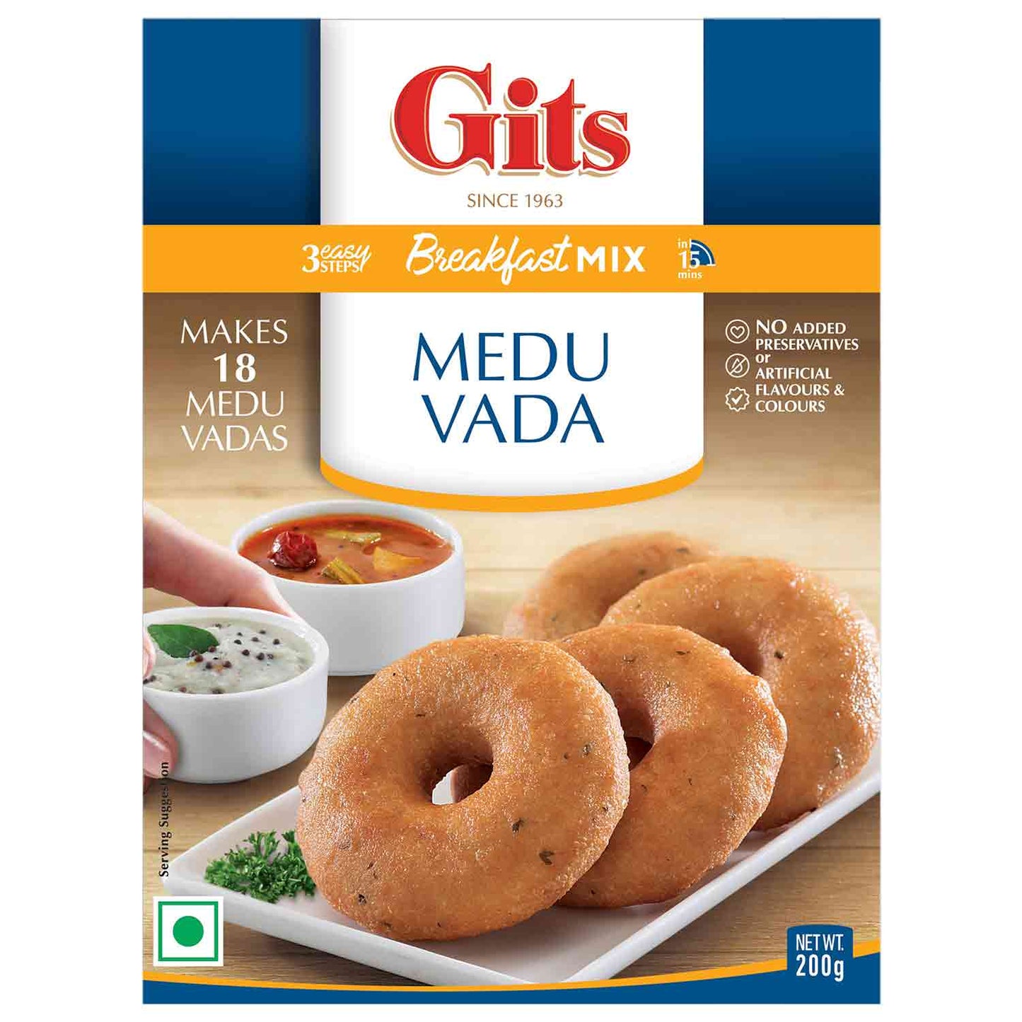 Gits Medu Vada (200 gm)