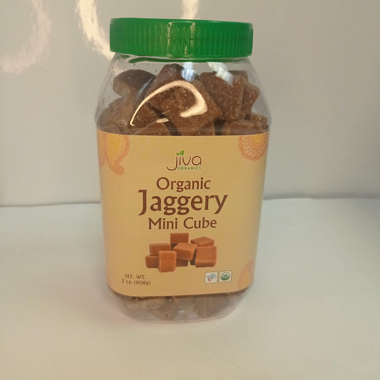 Jiva Organic Jaggery Mini Cube (2 lbs)