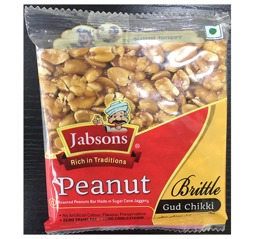 Jabsons Peanut Gud Chikki (100 gm)