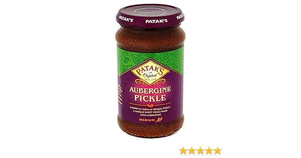 Pataks Brinjal Pickle (312 gm)