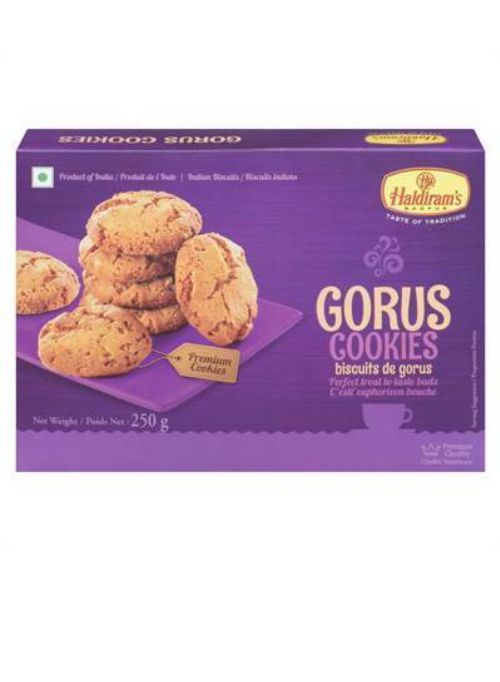 Haldirams Gorus Cookies (250 gm) Singal's Indian Grocery Store