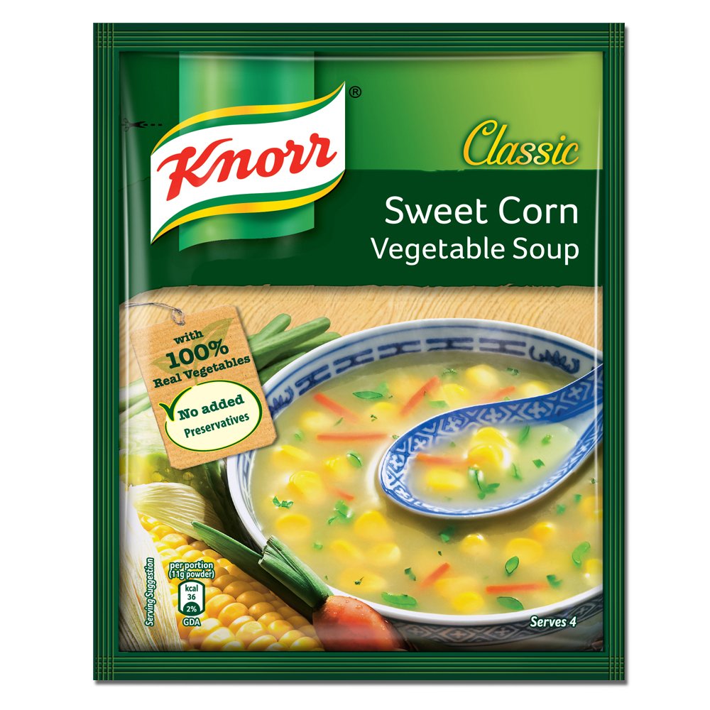Knorr Sweet Corn & Vegetable Soup (45 gm)