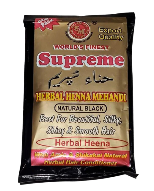 Supreme Herbal Henna Pack Black (150 gm)