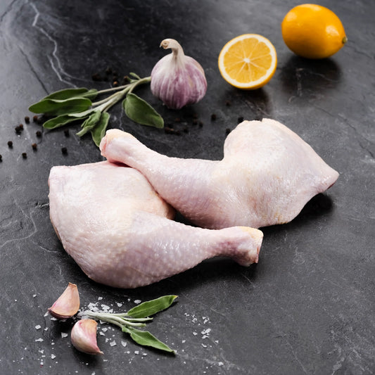 Halal Chicken Quarter Leg ( legs + thighs ) - ( 2.49 / LB ) - Min 10 LB order