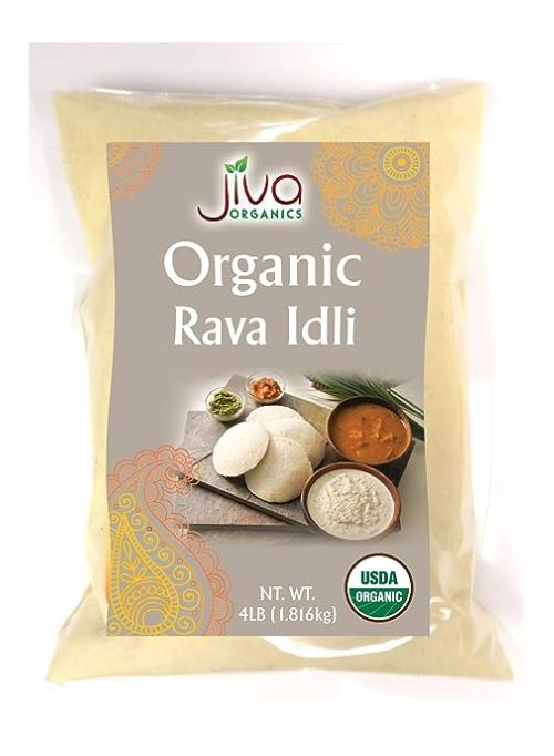 Jiva Organic Rava Idli Rice (4 lbs)