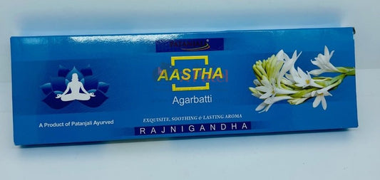 Patanjali Agarbatti Rajnigandha Incense Sticks (20 gm)
