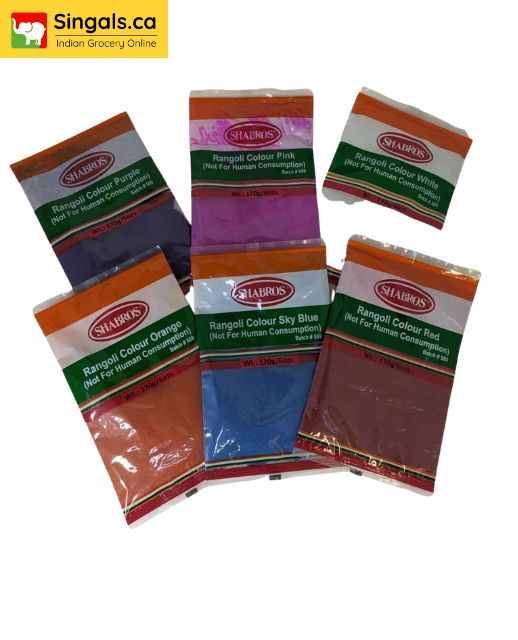 Rangoli Color Powder Assorted (170 gm each)