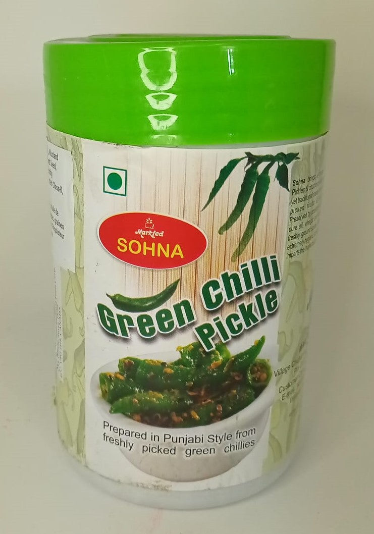 Sohna Green Chilli Pickle (1 kg)