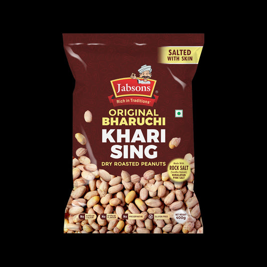 Jabsons Peanut Khari Sing Skin (400 gm)