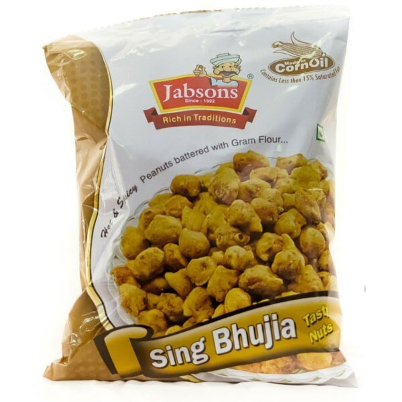 Jabsons Sing Bhujia Peanut Cracker (140 gm)