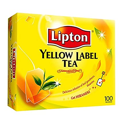 Lipton Yellow Label Tea Bags Can ( 100 Tea Bags )