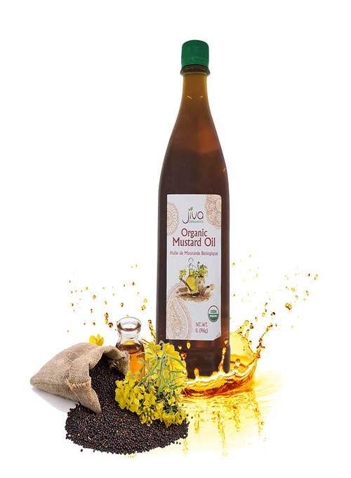 Jiva Organic Mustard Oil (1L) - Singal's - Indian Grocery Store