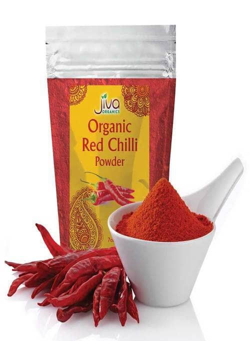 Indian Grocery Store - Jiva Organic Red Chilli Powder - Singal's