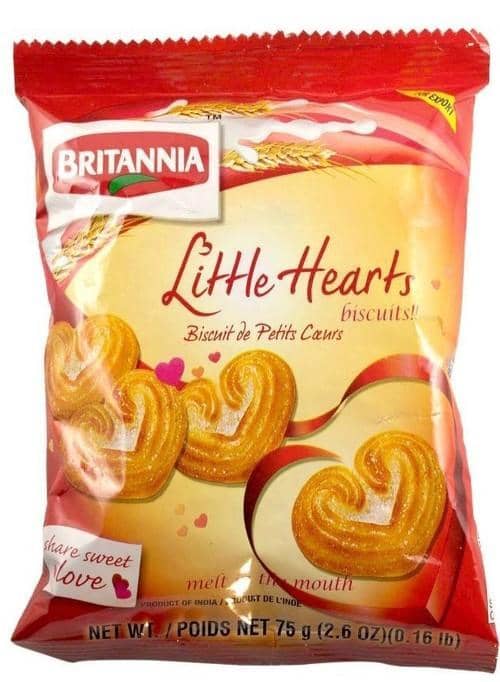 Indian Grocery Store - Britannia Little Hearts Biscuits - Singal's