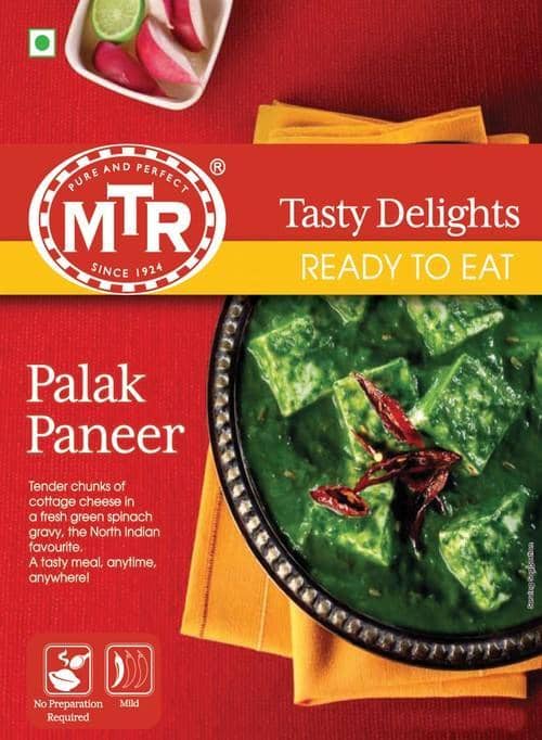 Indian Grocery Store - MTR Palak Paneer Curry - Singal's
