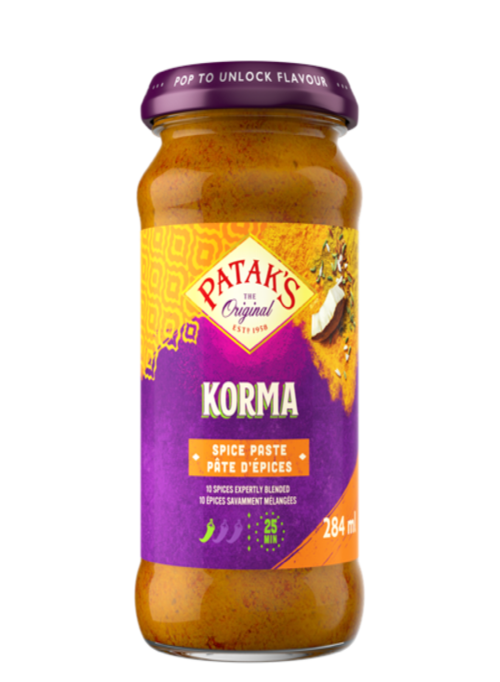 Patak's Korma Paste - Singal's - Indian Grocery Store