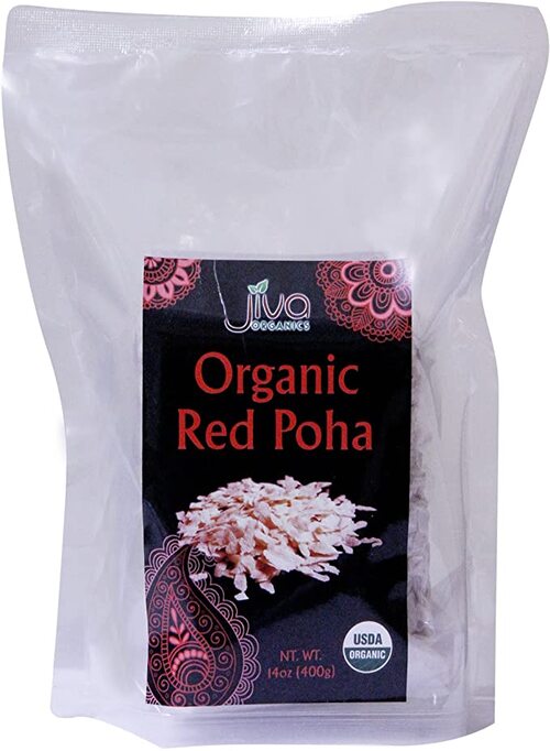 Jiva Organic Red Poha (400 gms)