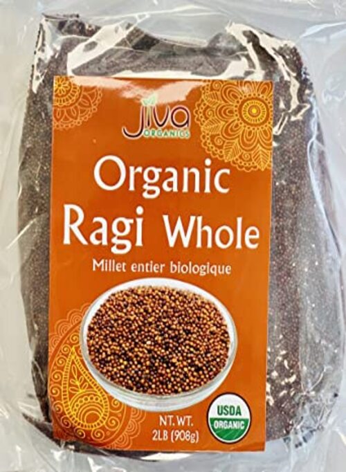 Jiva Organic Ragi Finger Millet Whole - Singal's - Indian Grocery Store