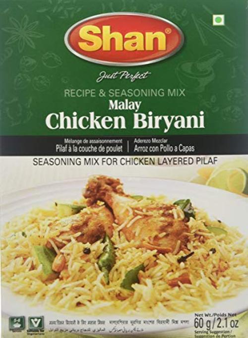 Indian Grocery Store - Shan Malay Chicken Biryani Mix - Singal's