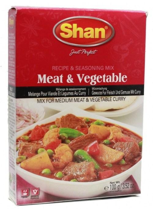 Indian Grocery Store - Shan Meat & Vegetable Curry Mix - Singal's