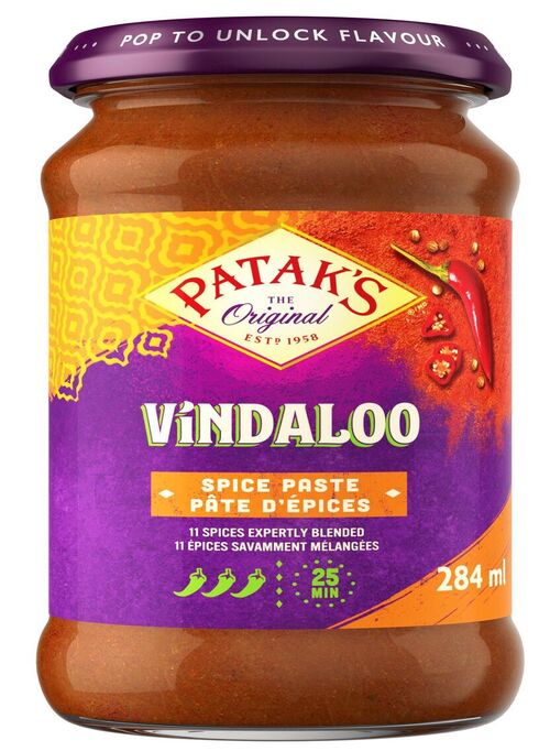 Patak's Vindaloo Paste - Singal's - Indian Grocery Store