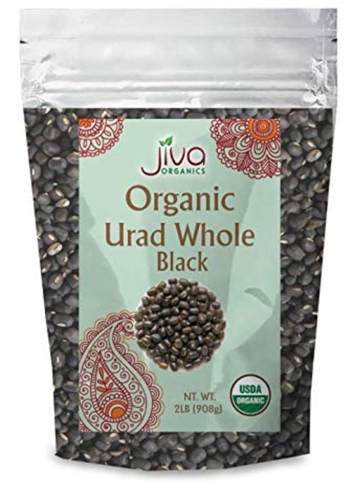 Indian Grocery Store - JIva Organic Urad Dal Whole Black Lentil - Singal's