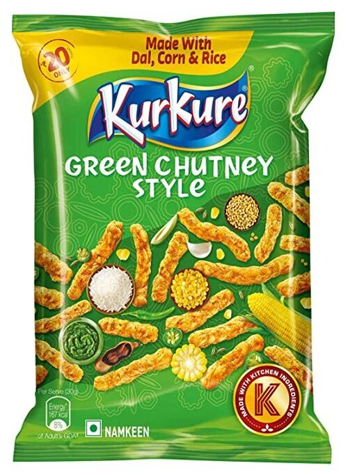 Kurkure Green Chutney Style (90 gm)