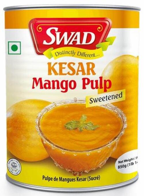 Swad Kesar Mango Pulp - Singal's - Indian Grocery Store