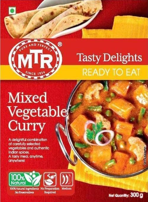 Indian Grocery Store - MTR Mixed Vegetable Curry - Singal's