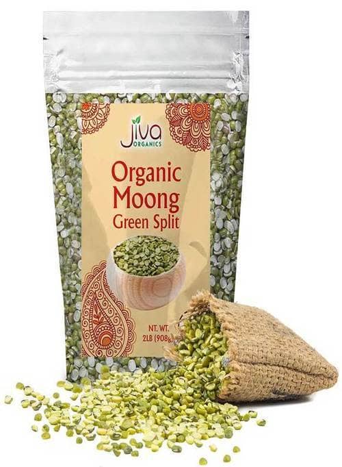 Indian Grocery Store - Jiva Organic Green Moong Split - Singal's