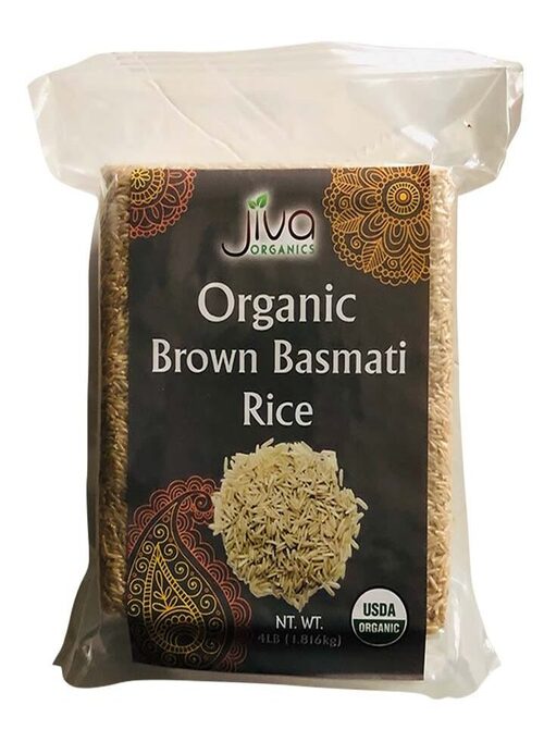 Jiva Organic Brown Basmati Rice - Singal's - Indian Grocery Store